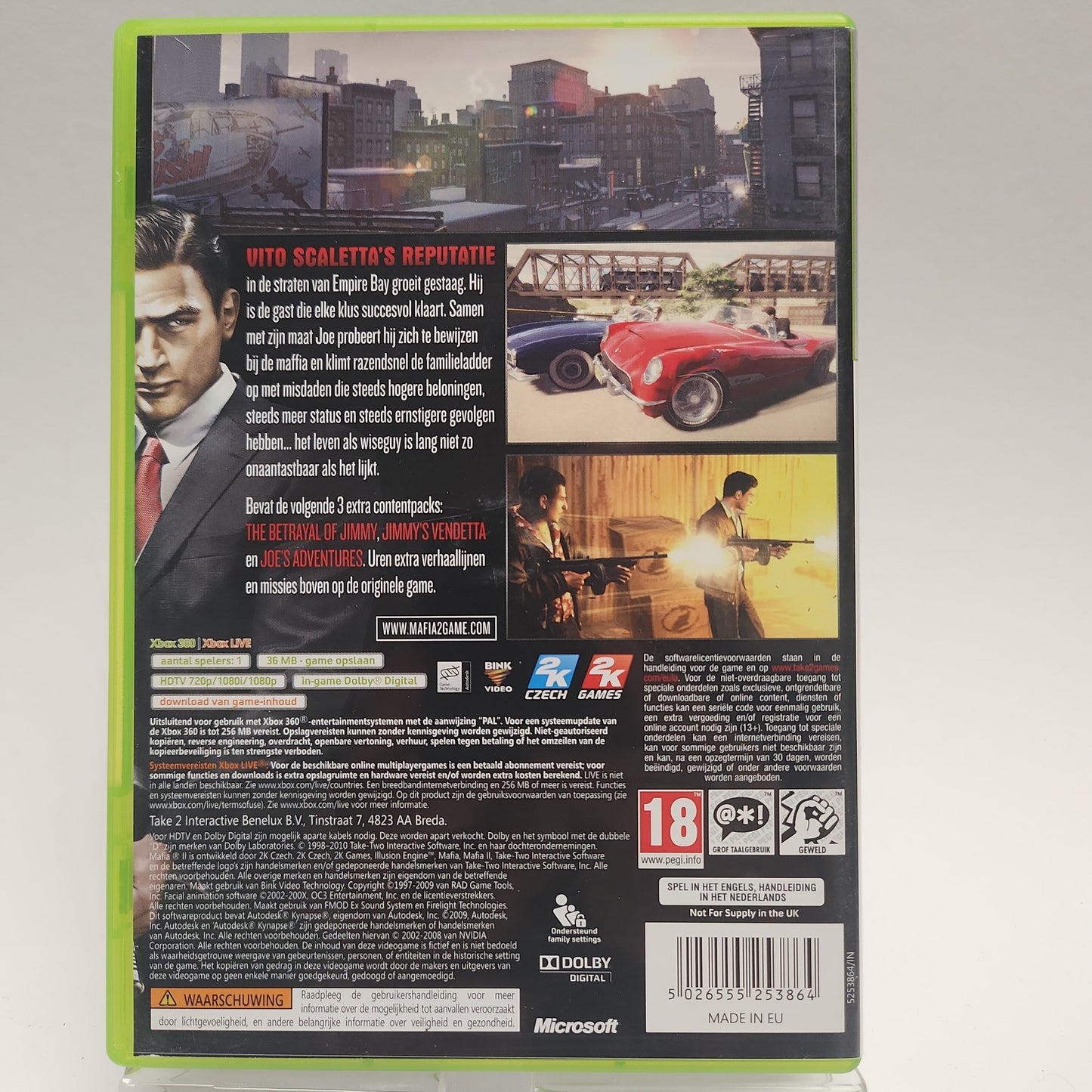 Mafia II Classics Xbox 360
