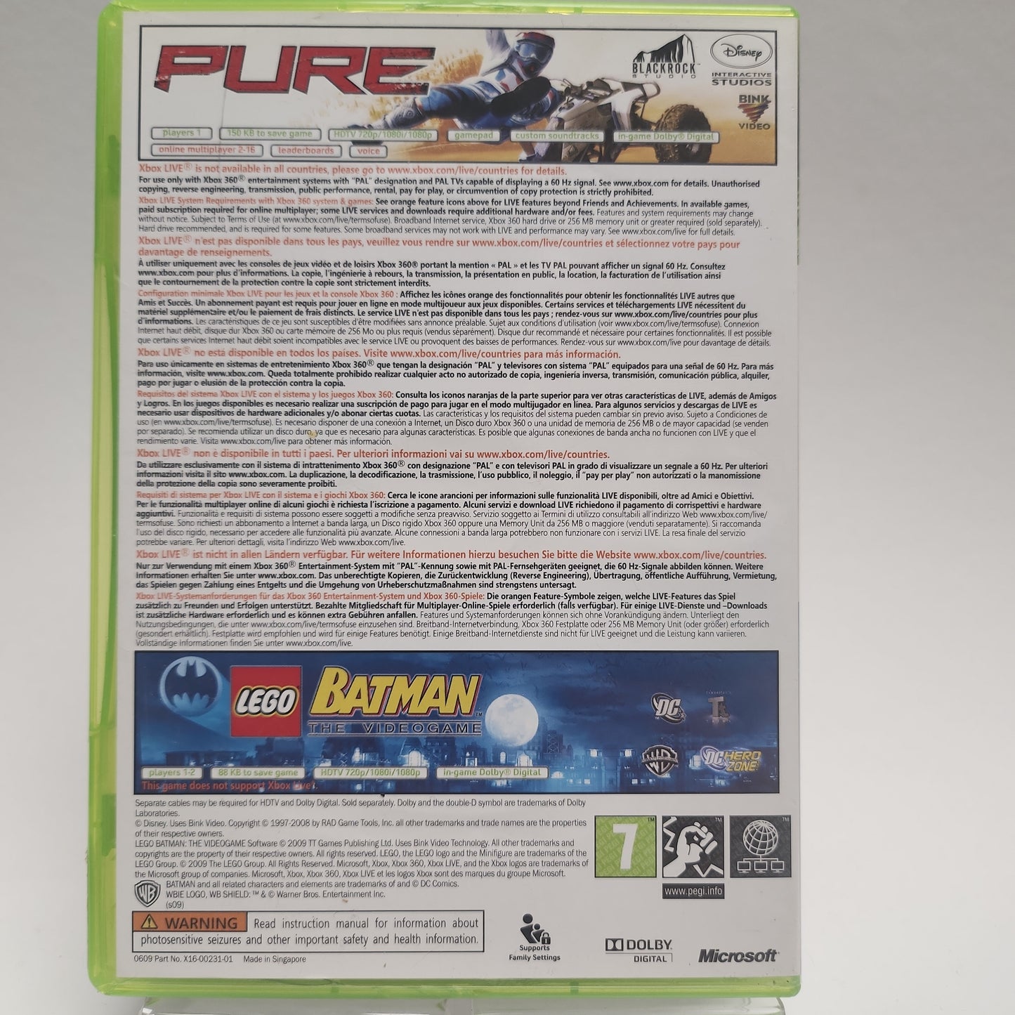 Pure – LEGO Batman das Videospiel Xbox 360