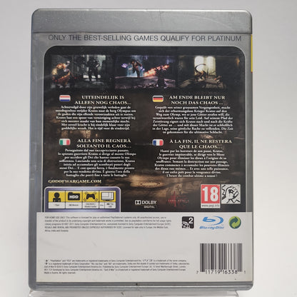 God of War III Platinum Edition Playstation 3