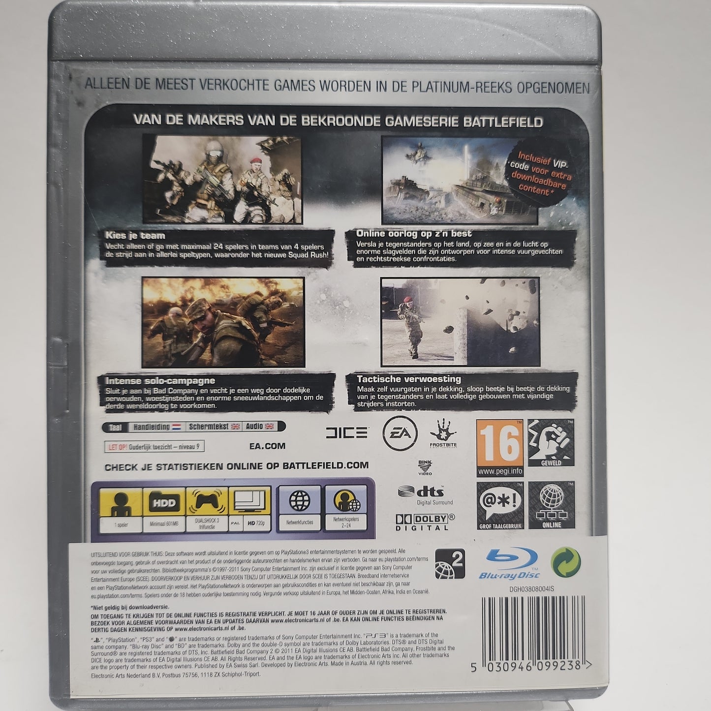 Battlefield Bad Company 2 Platinum Playstation 3