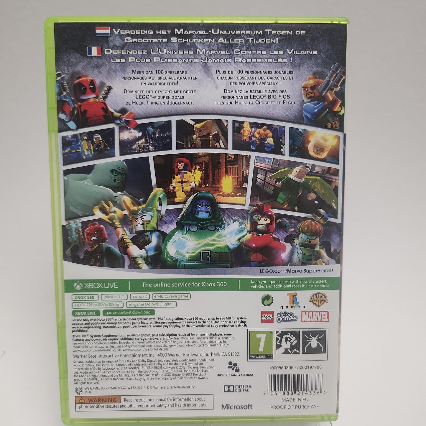 LEGO Marvel Super Heroes Xbox 360