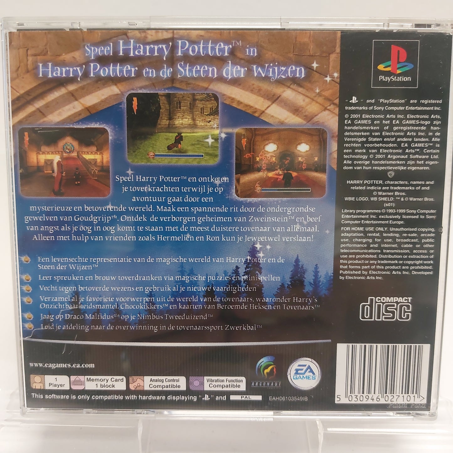 Harry Potter en de Steen der Wijzen Playstation 1