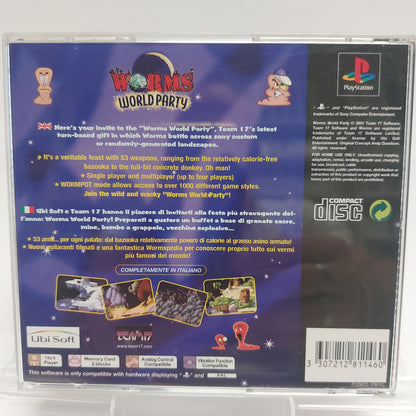Worms World Party Playstation 1