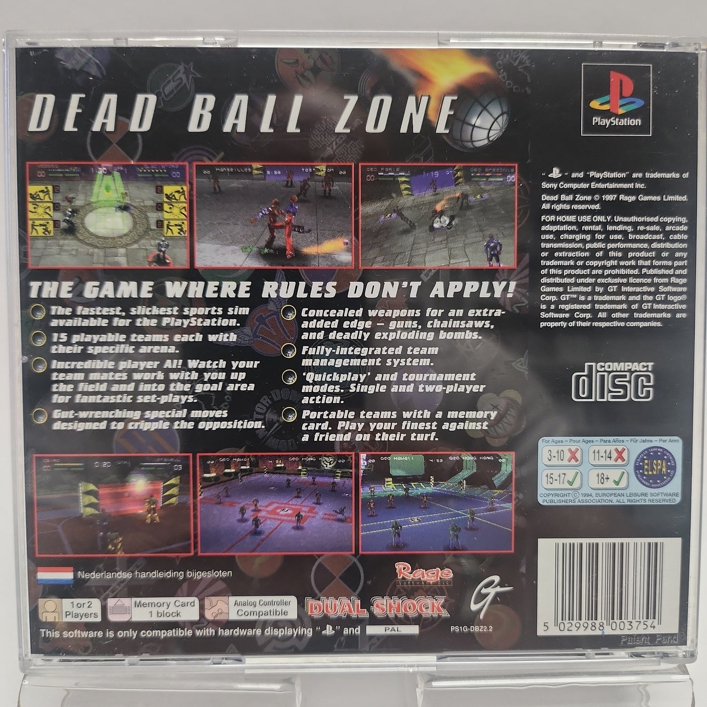 Dead Ball Zone Playstation 1