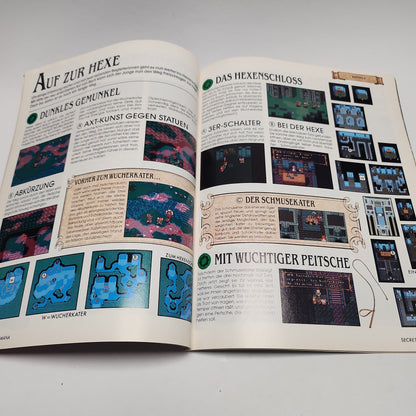 Secret of Mana-Handbuch Nintendo 64