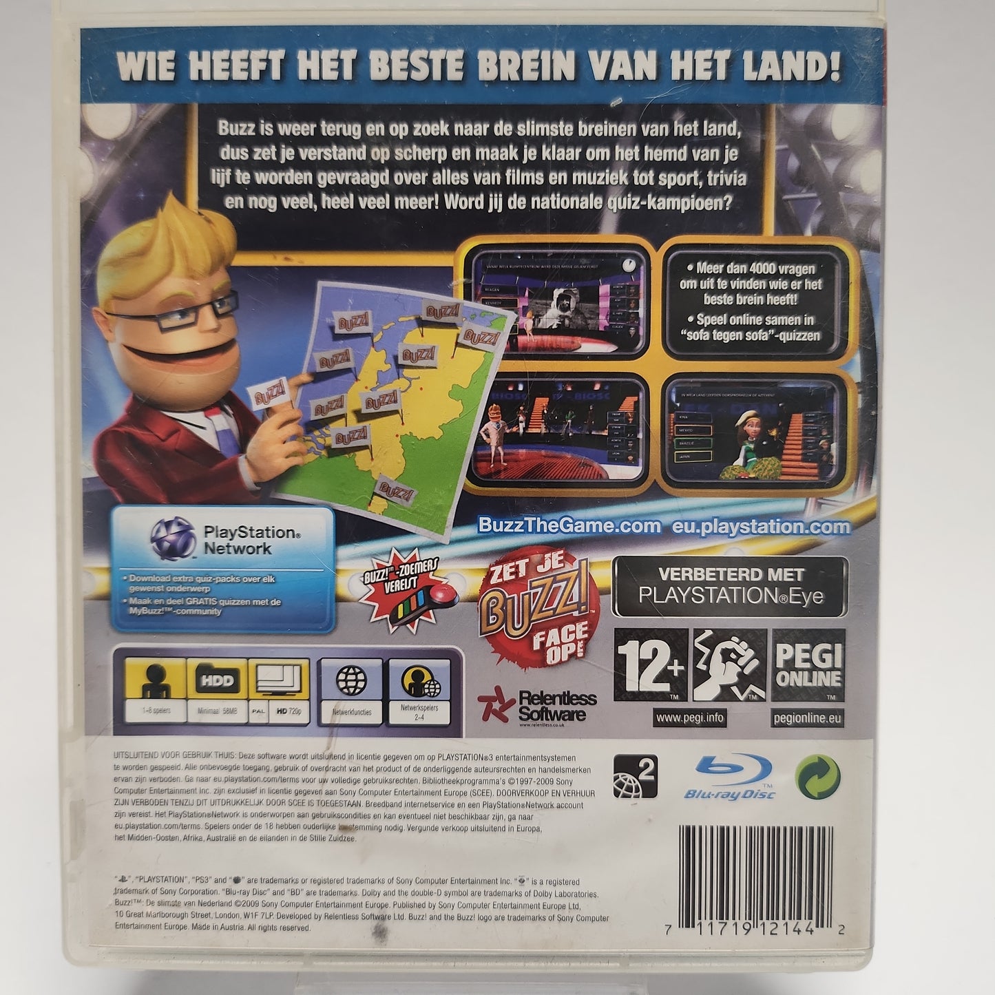 Buzz! De Slimste van Nederland Playstation 3