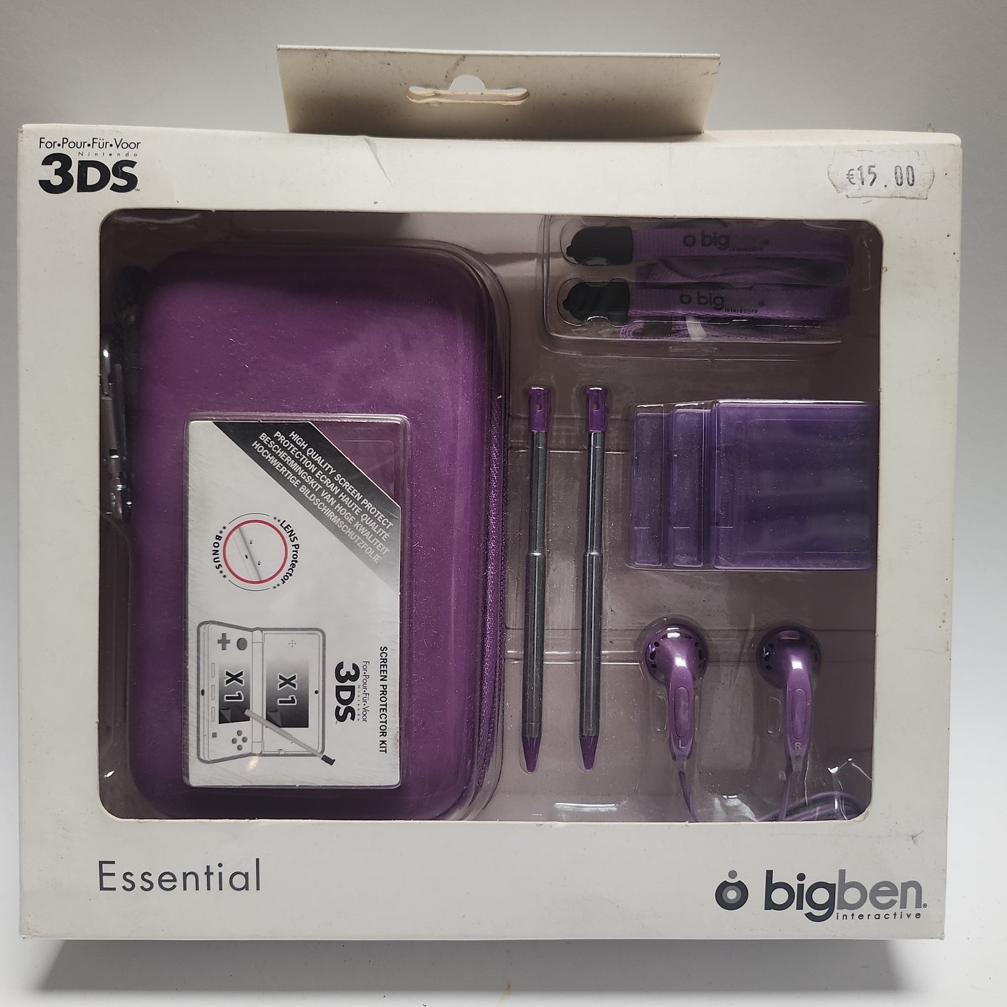 BigBen Starter Kit Lila NEU Nintendo DSI/ DSLite/ 3DS