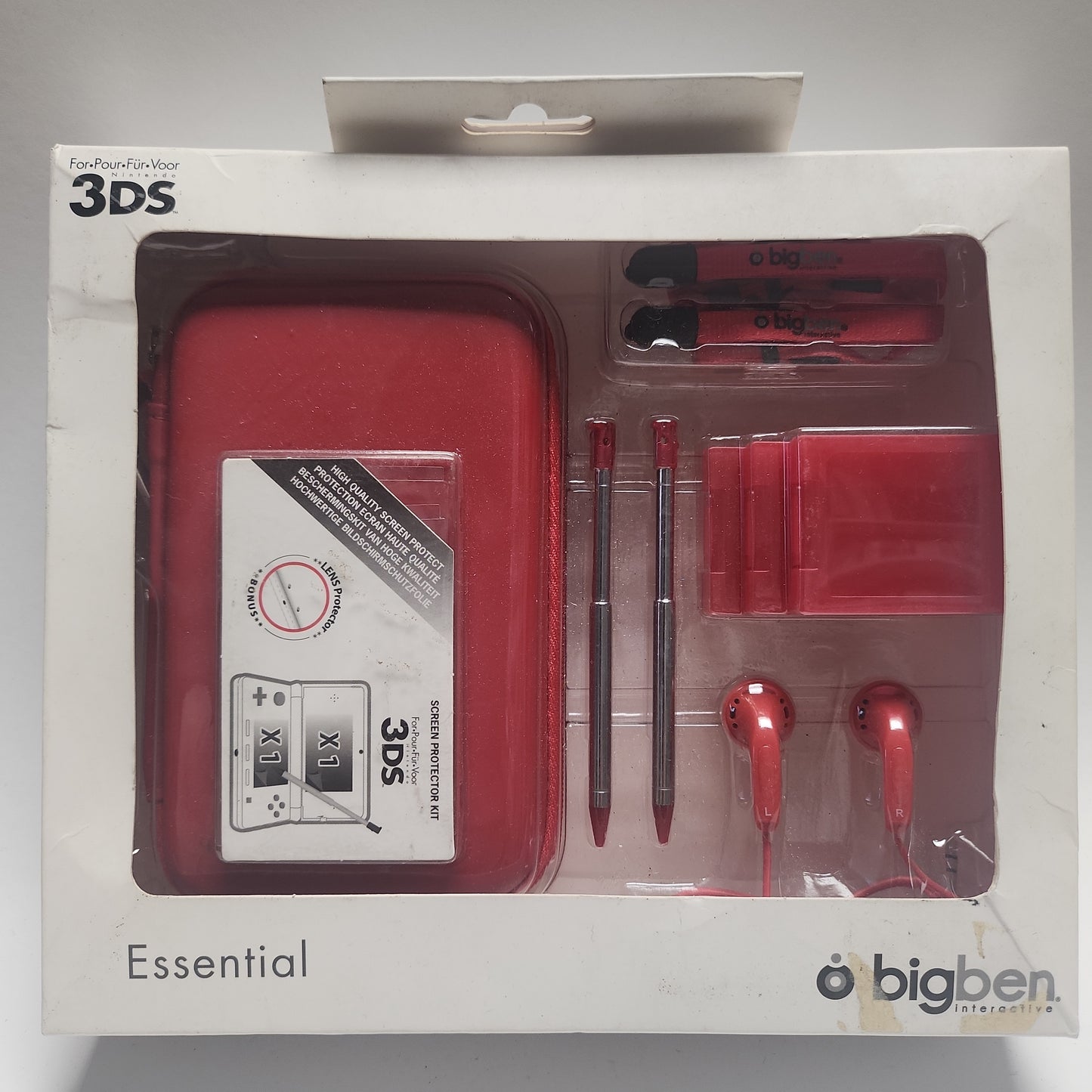 BigBen Starter Kit Rood NIEUW Nintendo DSi/ DSLite/ 3DS