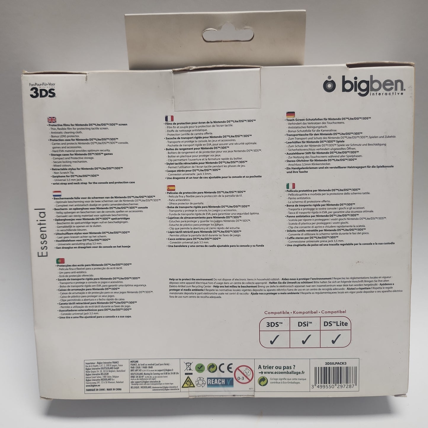 BigBen Starter Kit Türkis Nintendo DSI/ DSLite/ 3DS