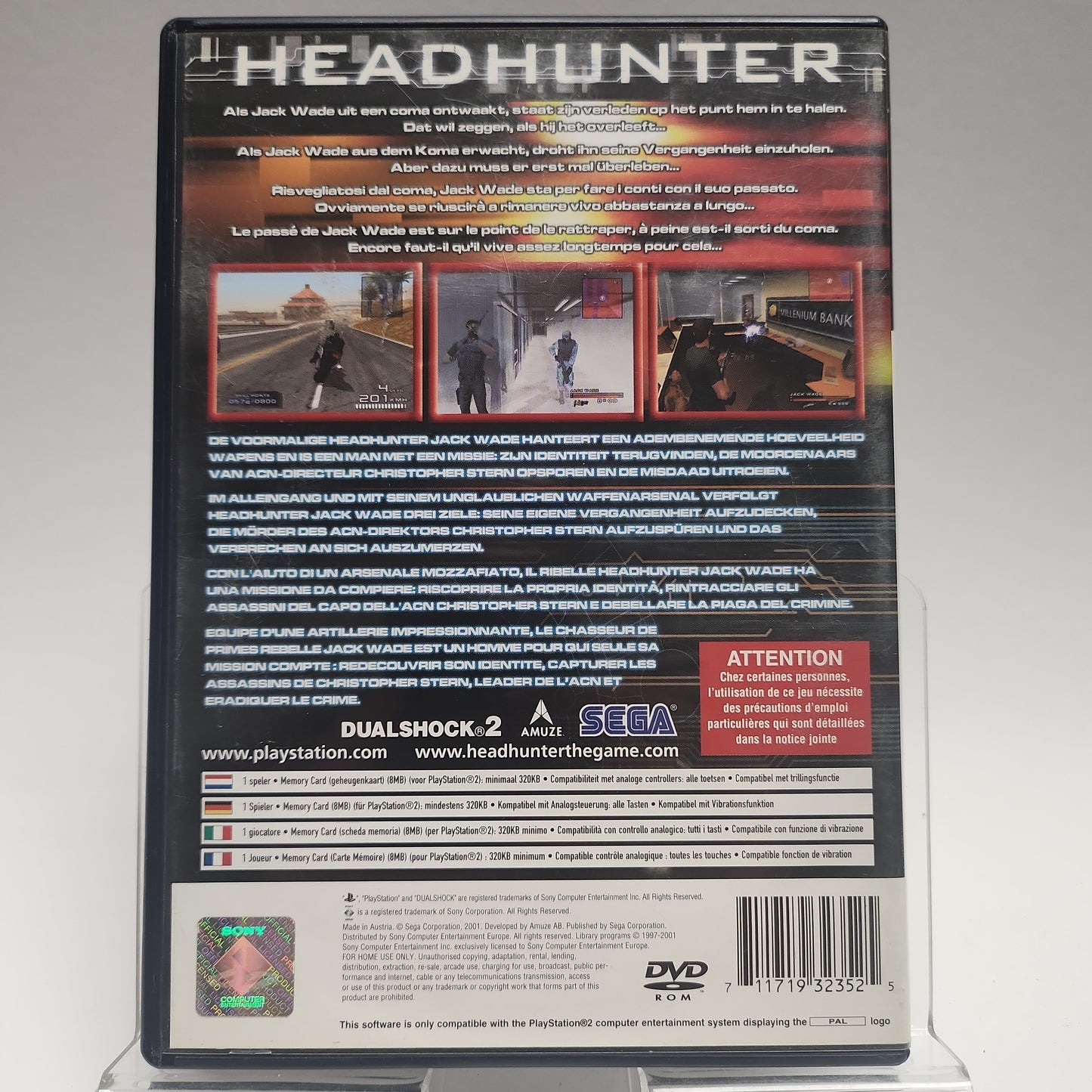 Headhunter Playstation 2