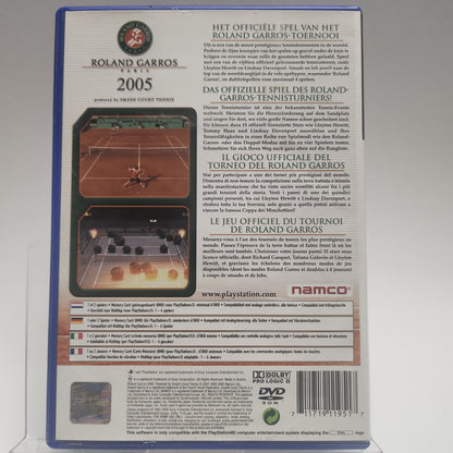 Roland Garros 2005: Powered by Smash Court Tennis PS2