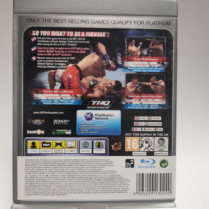 UFC Undisputed 2009 Platinum Edition Playstation 3