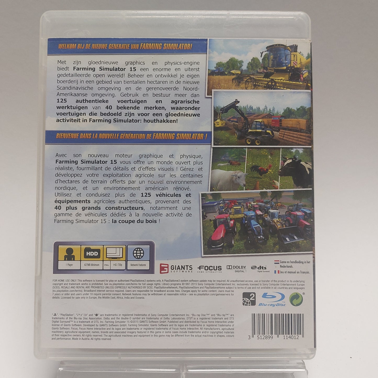 Farming Simulator 15 Playstation 3