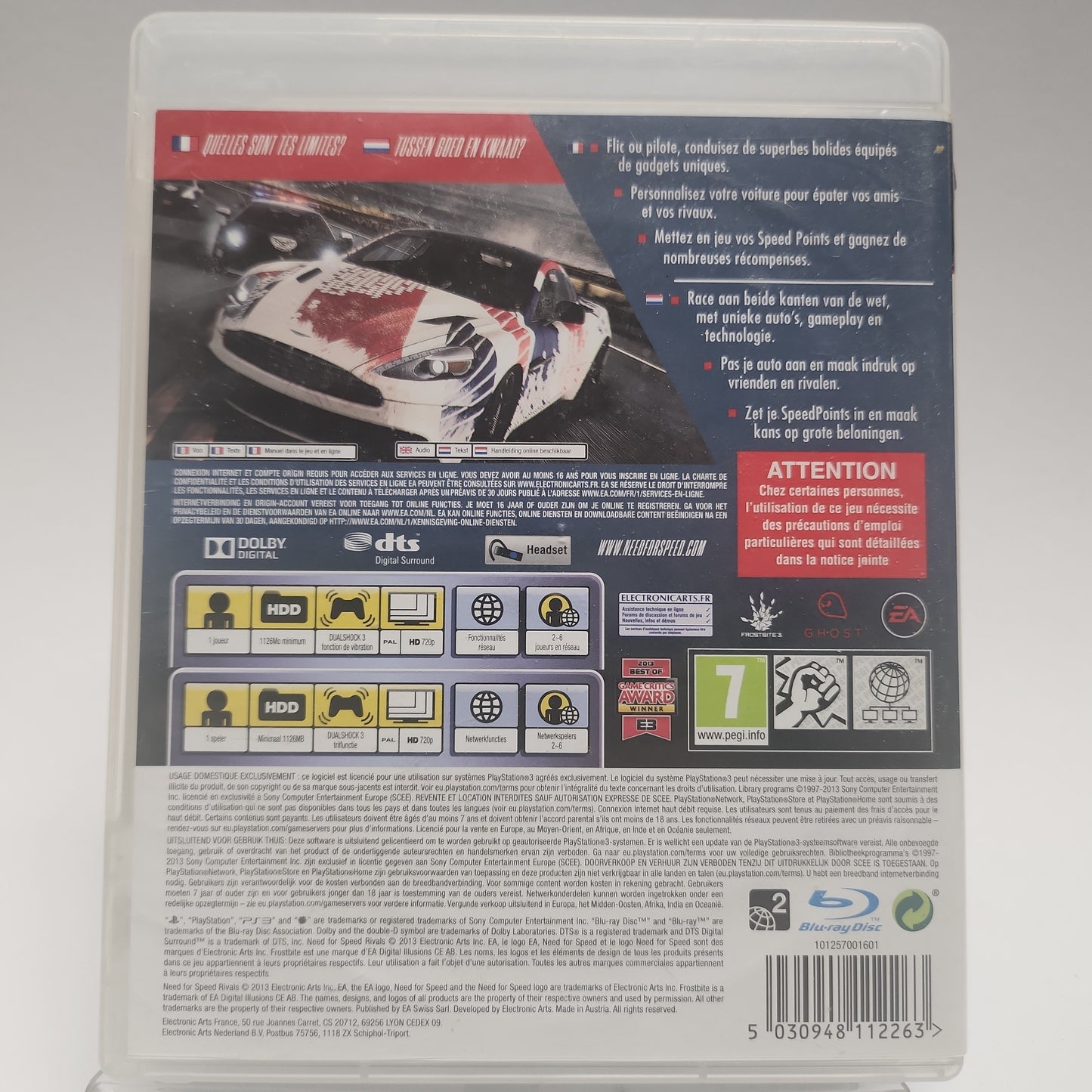 Need for Speed Rivals Playstation 3