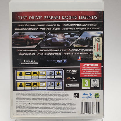 Test Drive Ferrari Racing Legends Playstation 3