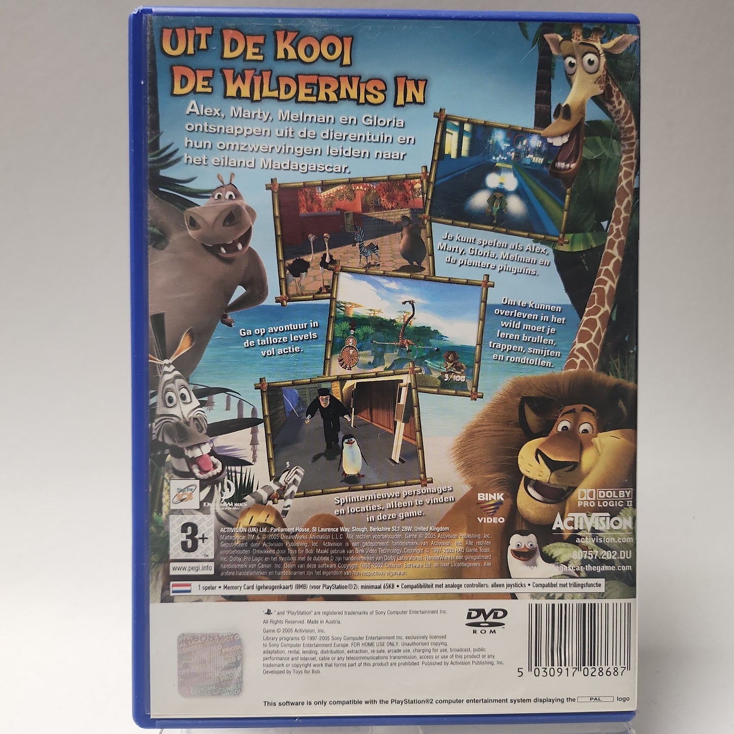 Madagascar Playstation 2