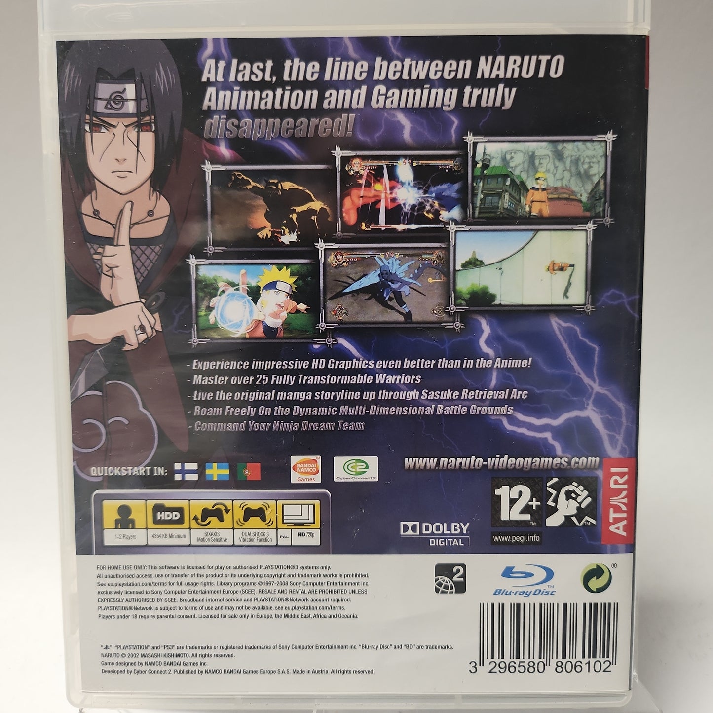 Naruto Ultimate Ninja Storm Playstation 3