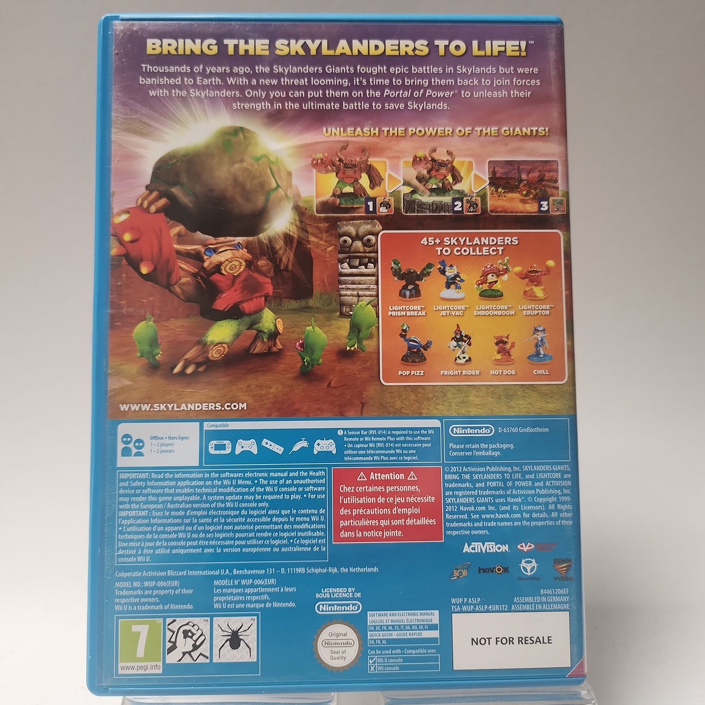 Skylanders Giants Nintendo Wii U