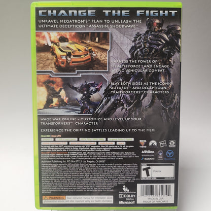 Transformers Dark of the Moon American Edition (No Book) Xbox 360