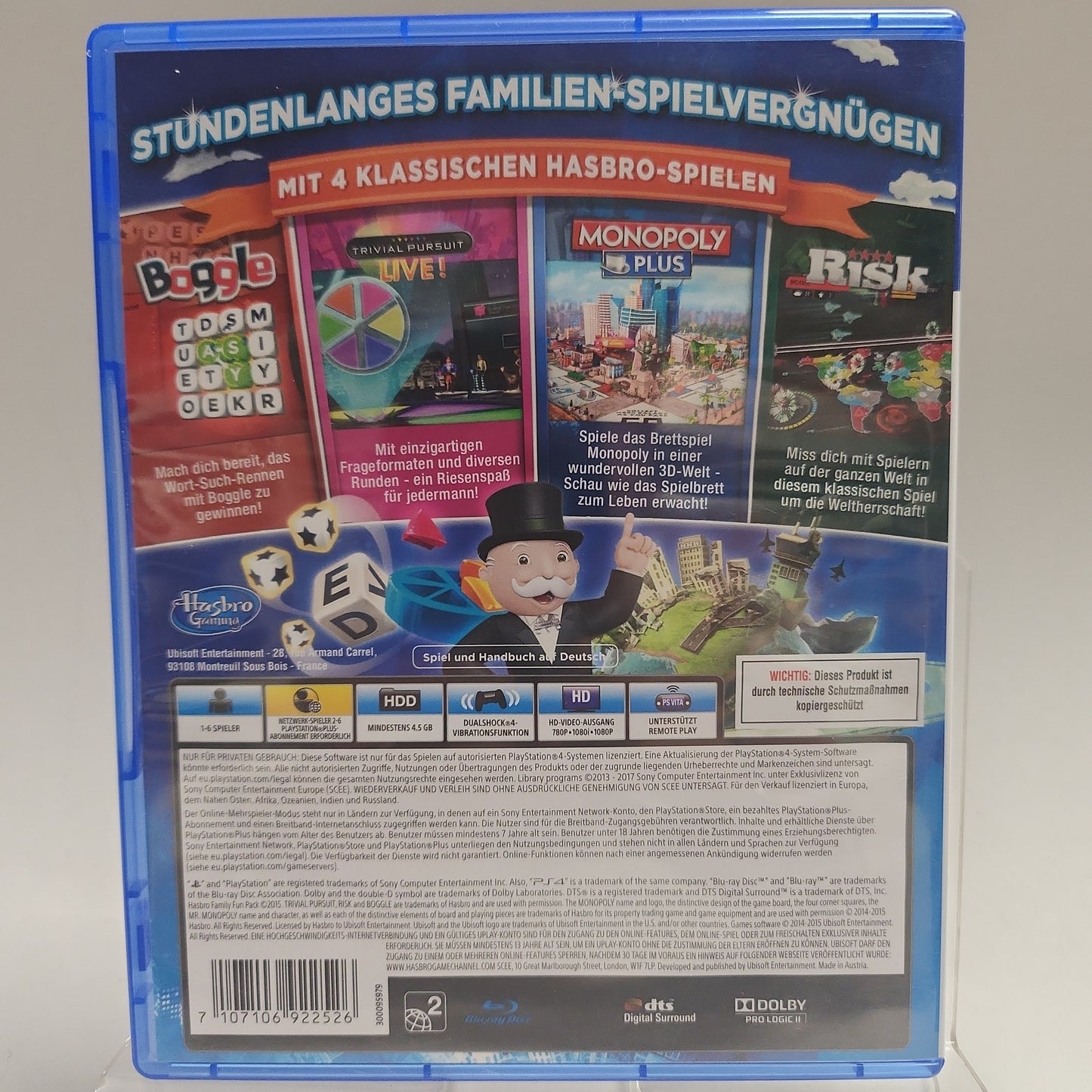 Hasbro Family Fun Pack Playstation 4