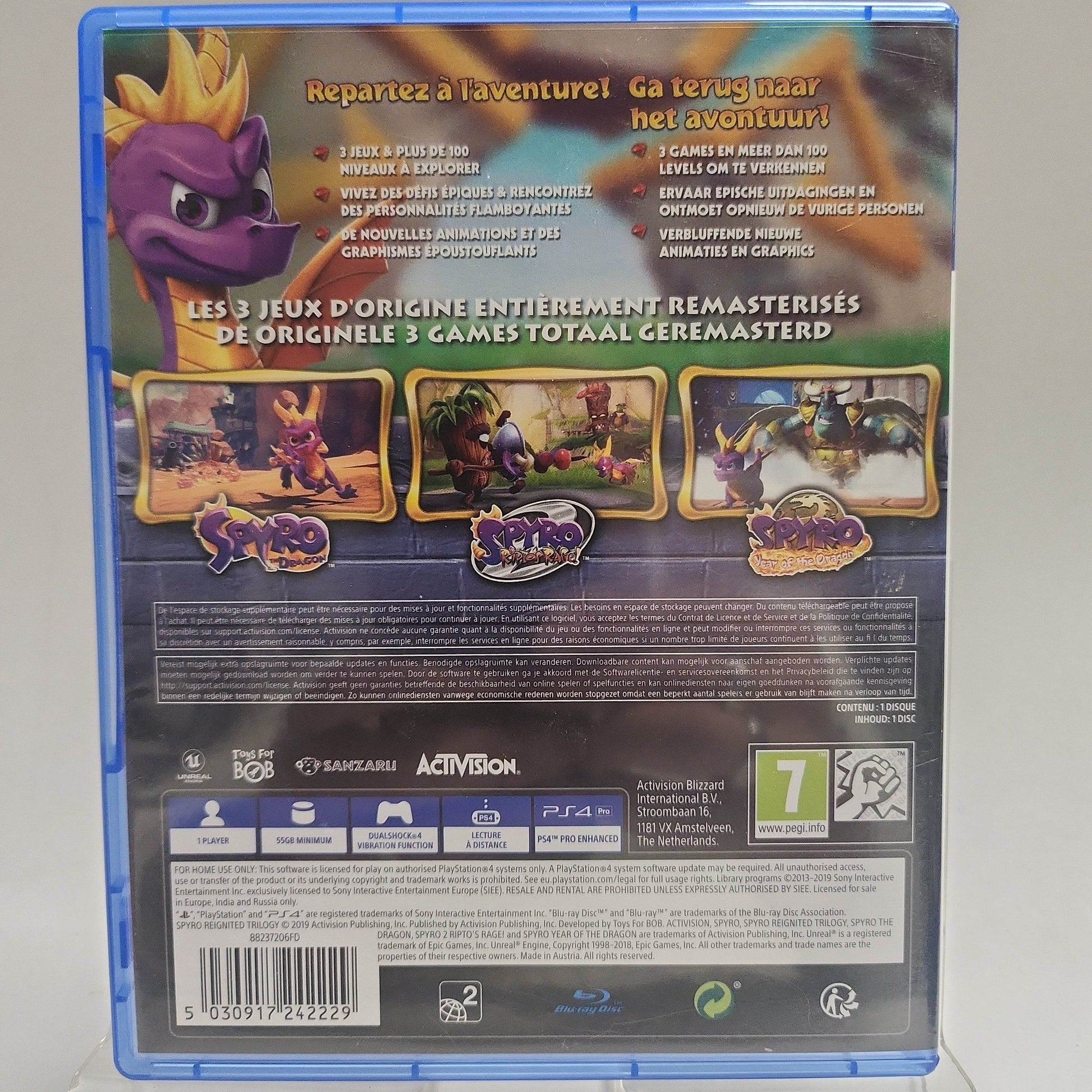 Spyro Reignited Trilogy Playstation 4 - Feniks Gameshop