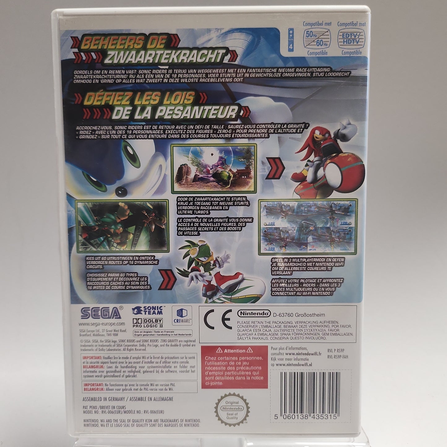 Sonic Riders Zero Gravity Nintendo Wii