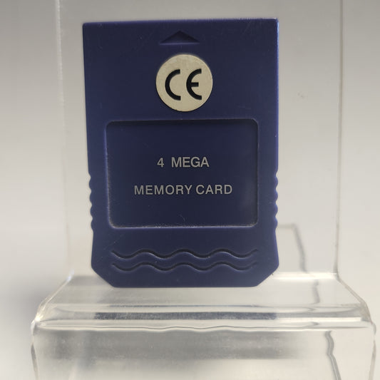 Piranha Paarse Memorycard 4 Mega Nintendo Gamecube