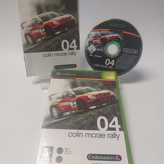 Colin Mcrea Rally 04 classics copy cover Xbox Original