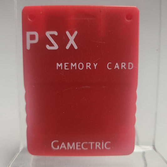 GamecTrix Red PSX Speicherkarte Playstation 1