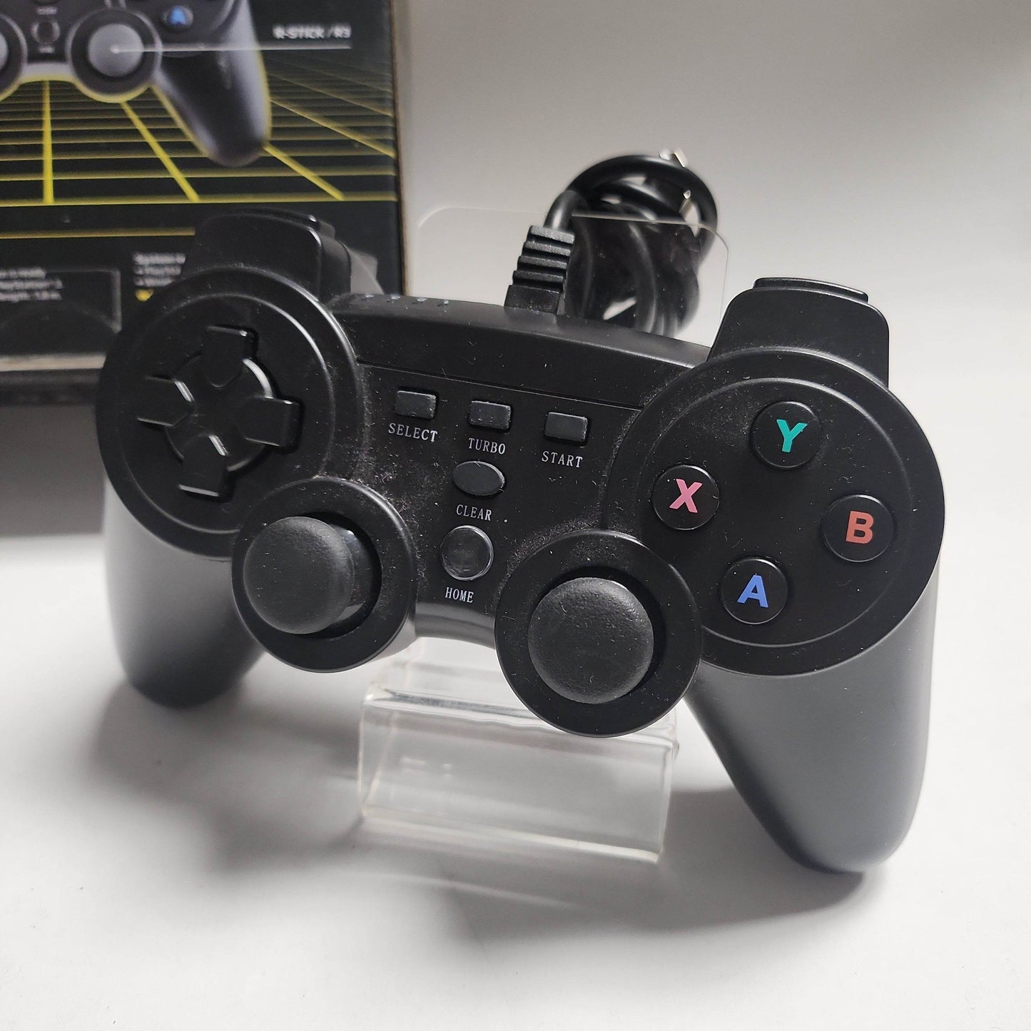 RX3 Zwarte Controller (bedraad) PlayStation 3 en PC - Feniks Gameshop