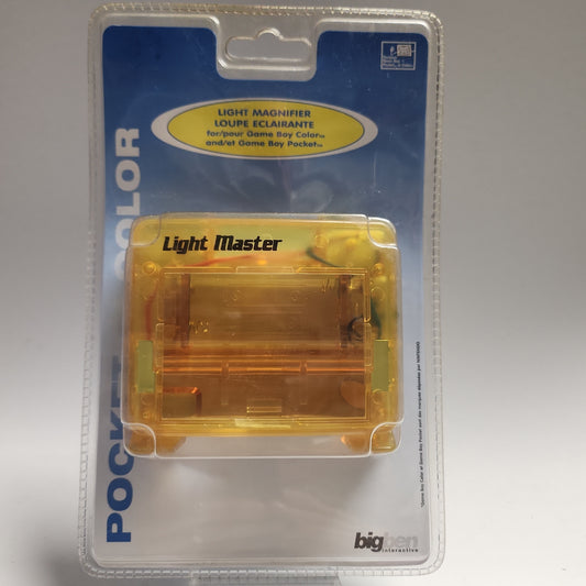 Nieuw Yellow Light Master Game Boy Pocket Collor