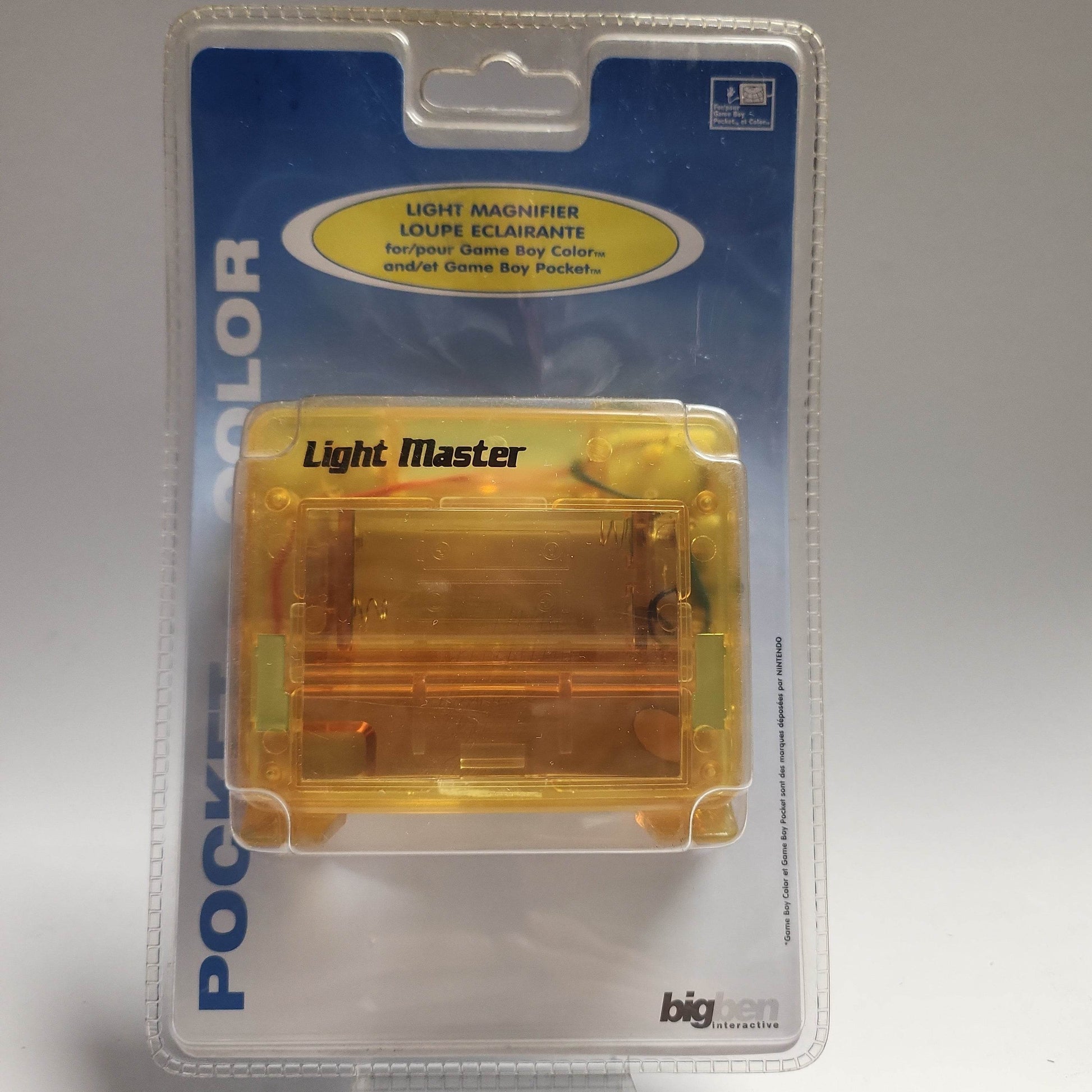Geseald Yellow Light Master Game Boy Pocket Collor - Feniks Gameshop
