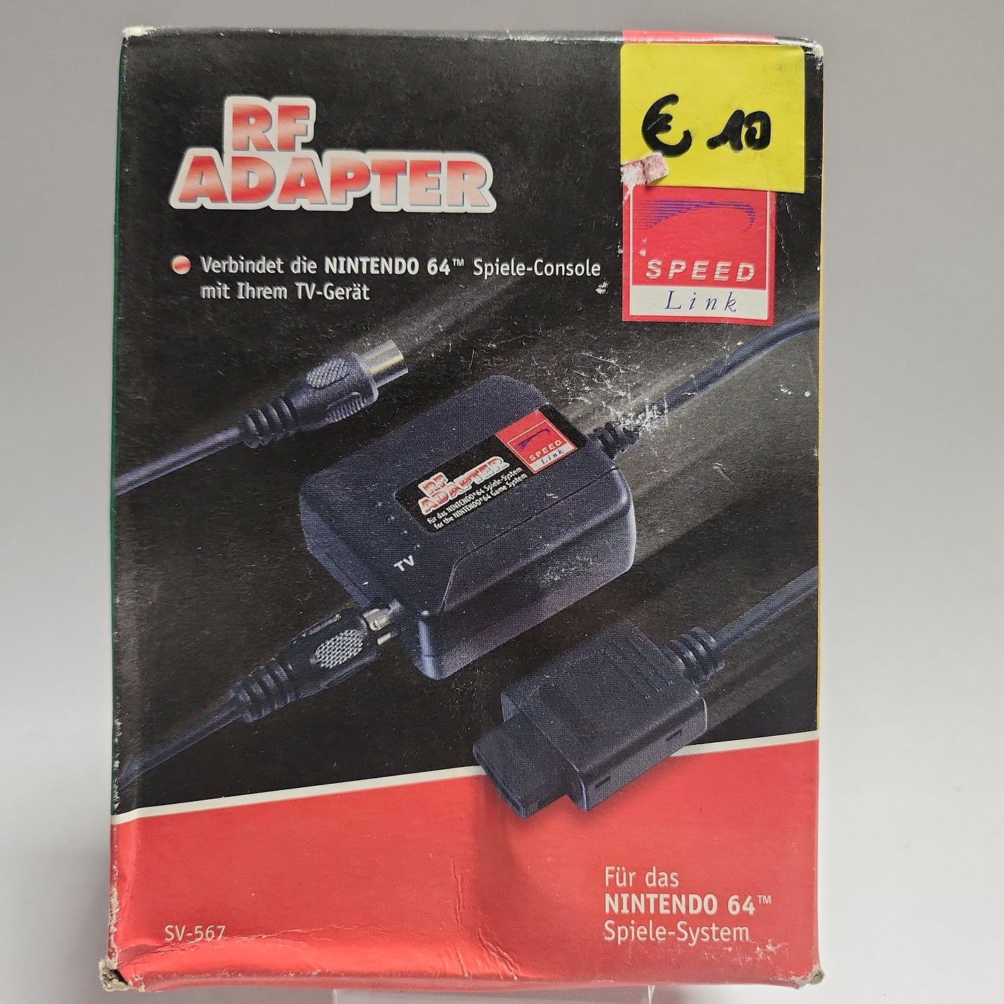 Speedlink RF Adapter in doos Nintendo 64