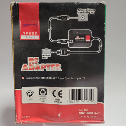 Speedlink RF Adapter in doos Nintendo 64