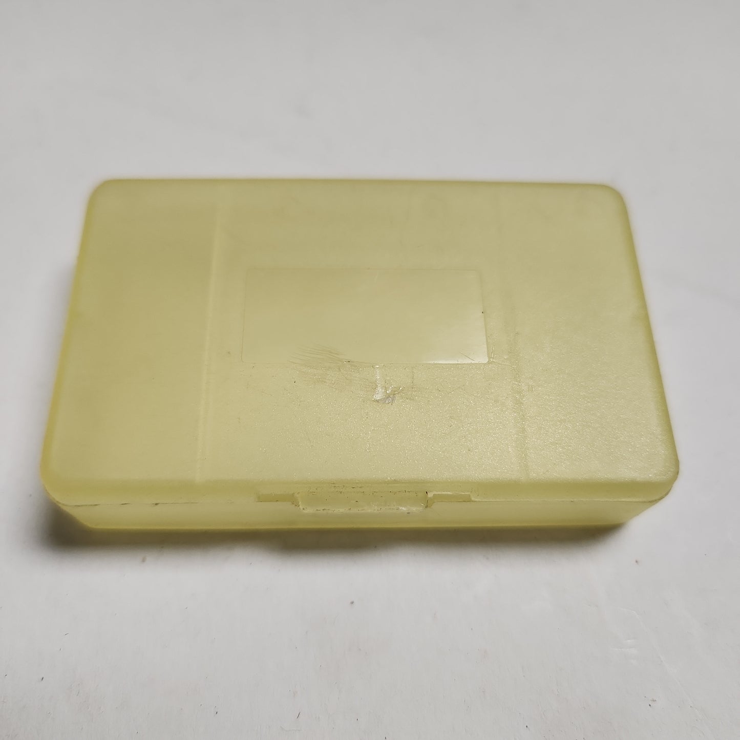 Travelcase/ Opberghoes Transparant Yellow Game Boy Advance