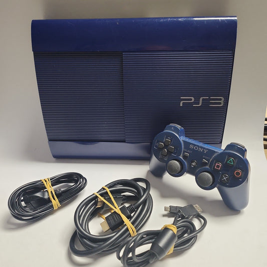 Sony Azura Blue 500gb Super Slim Playstation 3