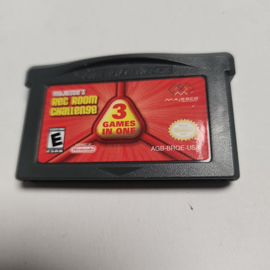 Majesco's Rec Room Challenge 3 in 1 (Disc Only) GBA