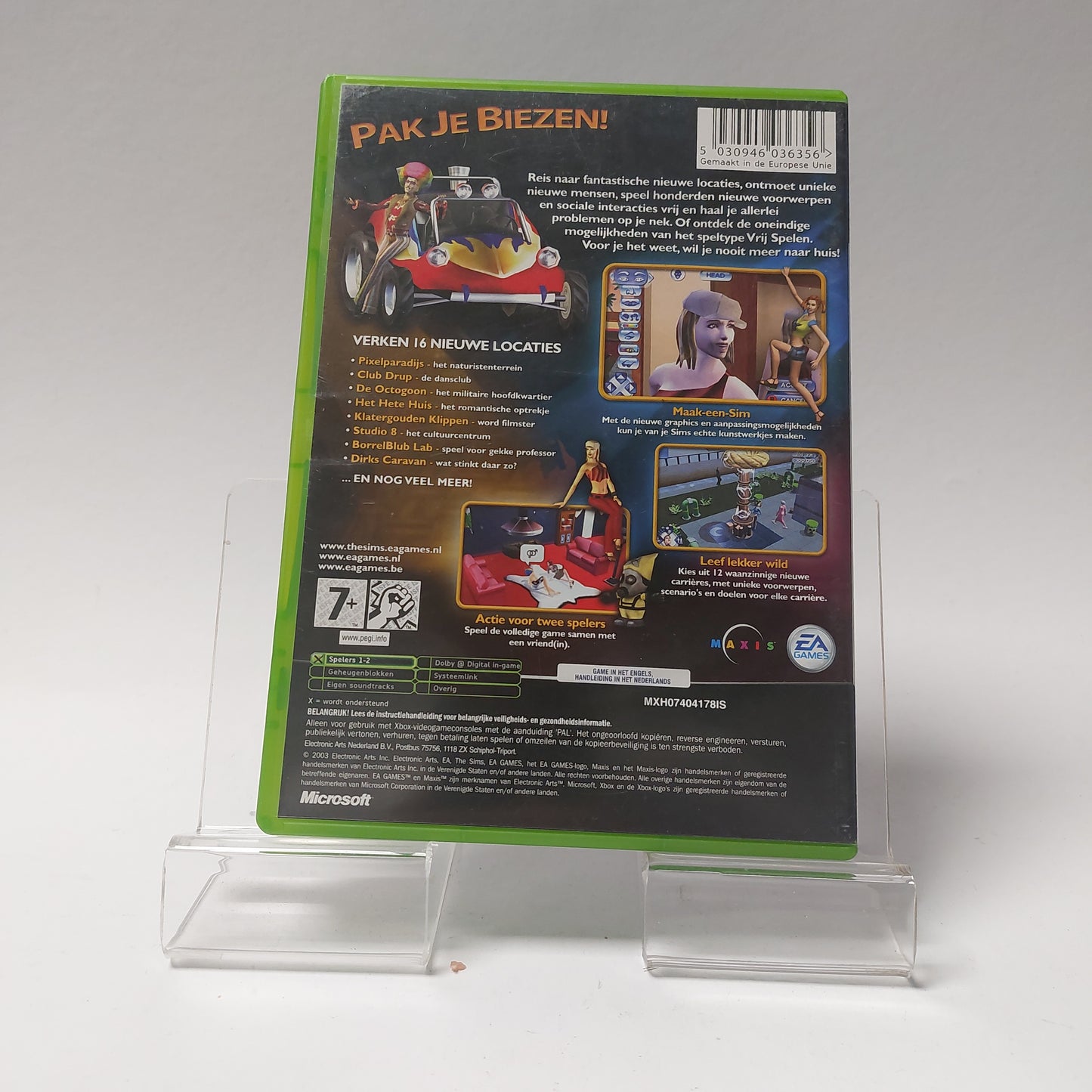 Sims Erop Uit Xbox Original