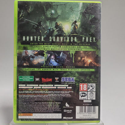 Aliens vs. Predator Xbox 360