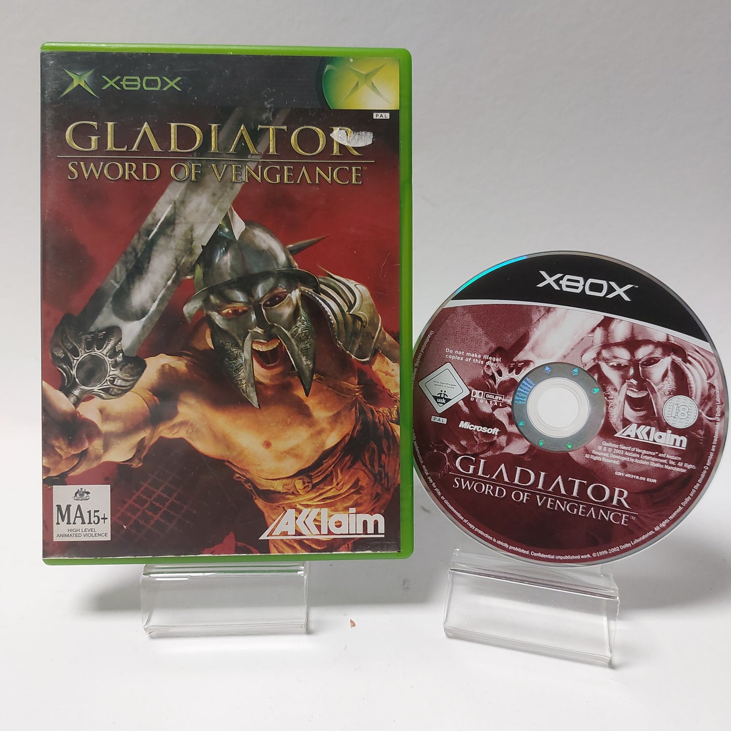 Gladiator Sword of Vengeance (No Book) Xbox Original