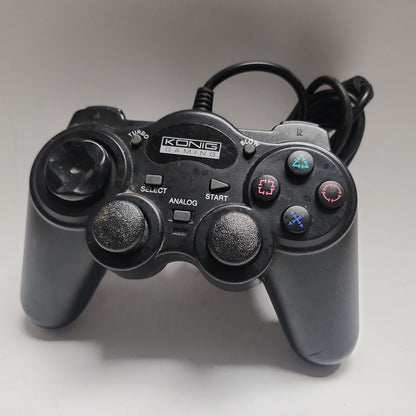 Konig Gaming Schwarz Controller Playstation 2