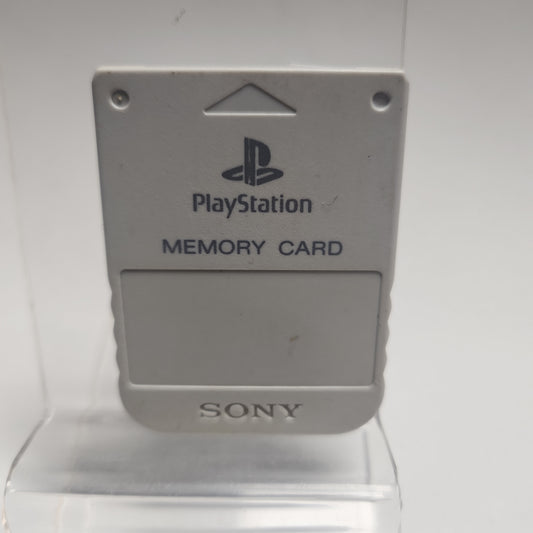 Orginele Memorycard Zilver 8mb Playstation 1