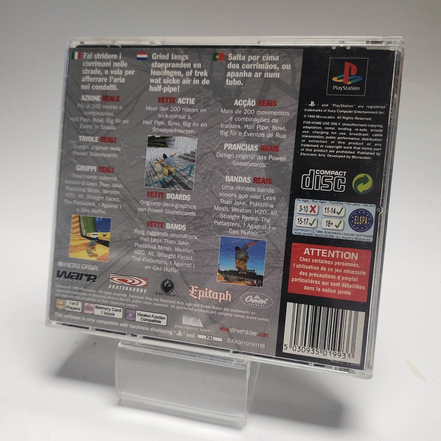 Street Skater Playstation 1 - Feniks Gameshop