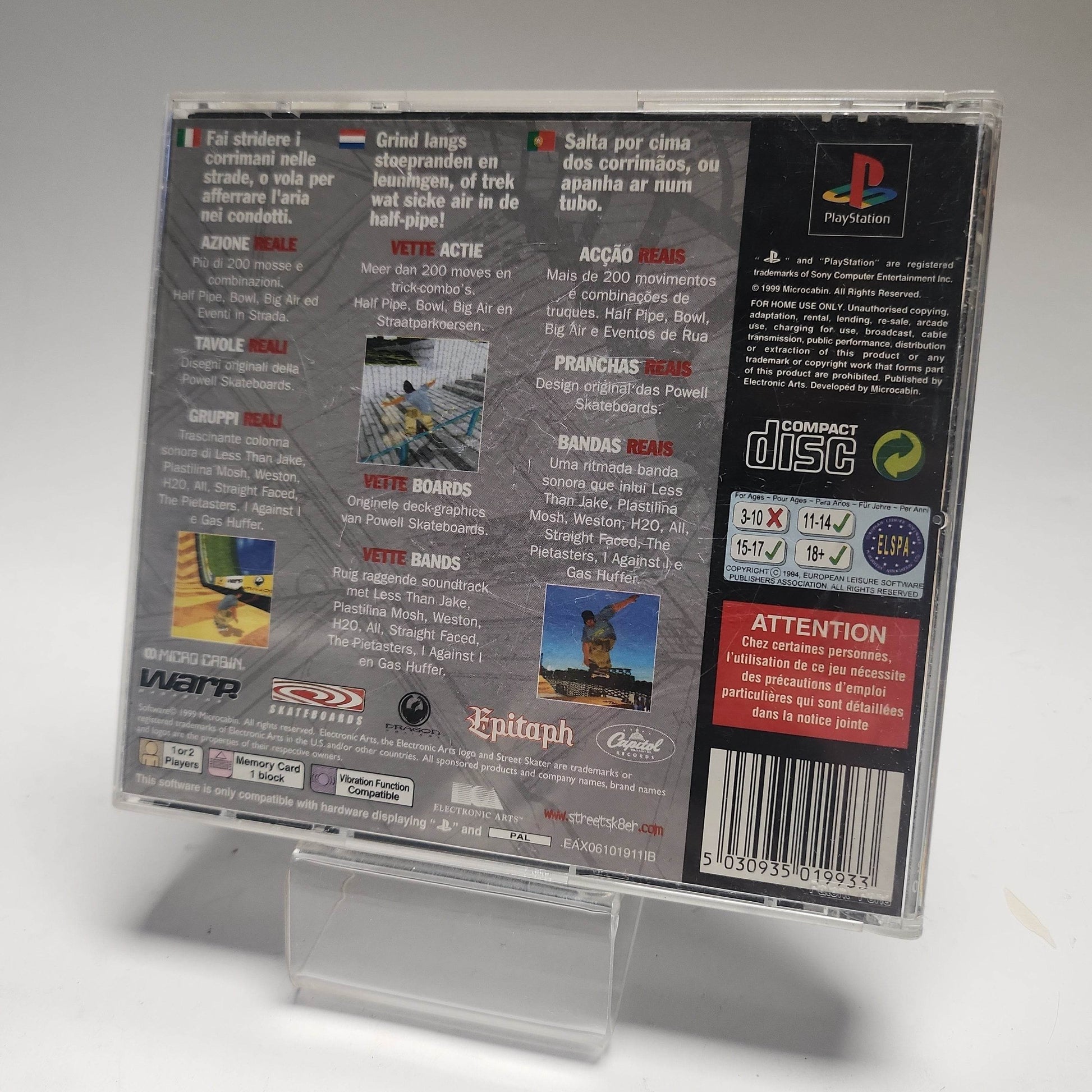 Street Skater Playstation 1 - Feniks Gameshop