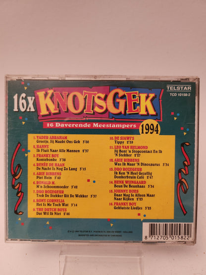 16x Knotsgek 1994 CD - Cd