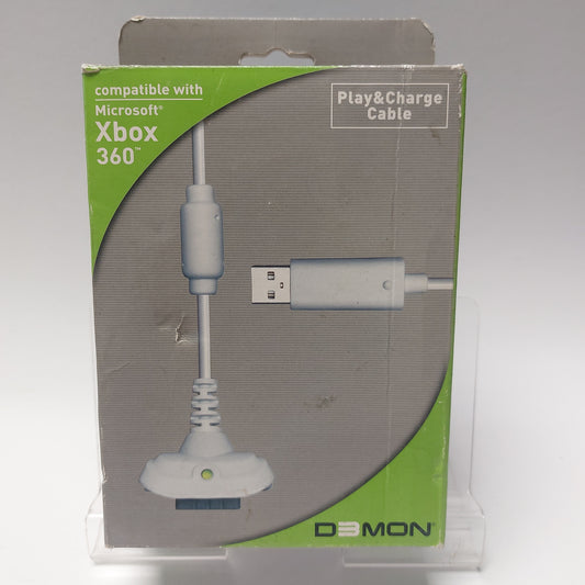 Compatible With Microsoft Xbox 360 Play&Charge Cable