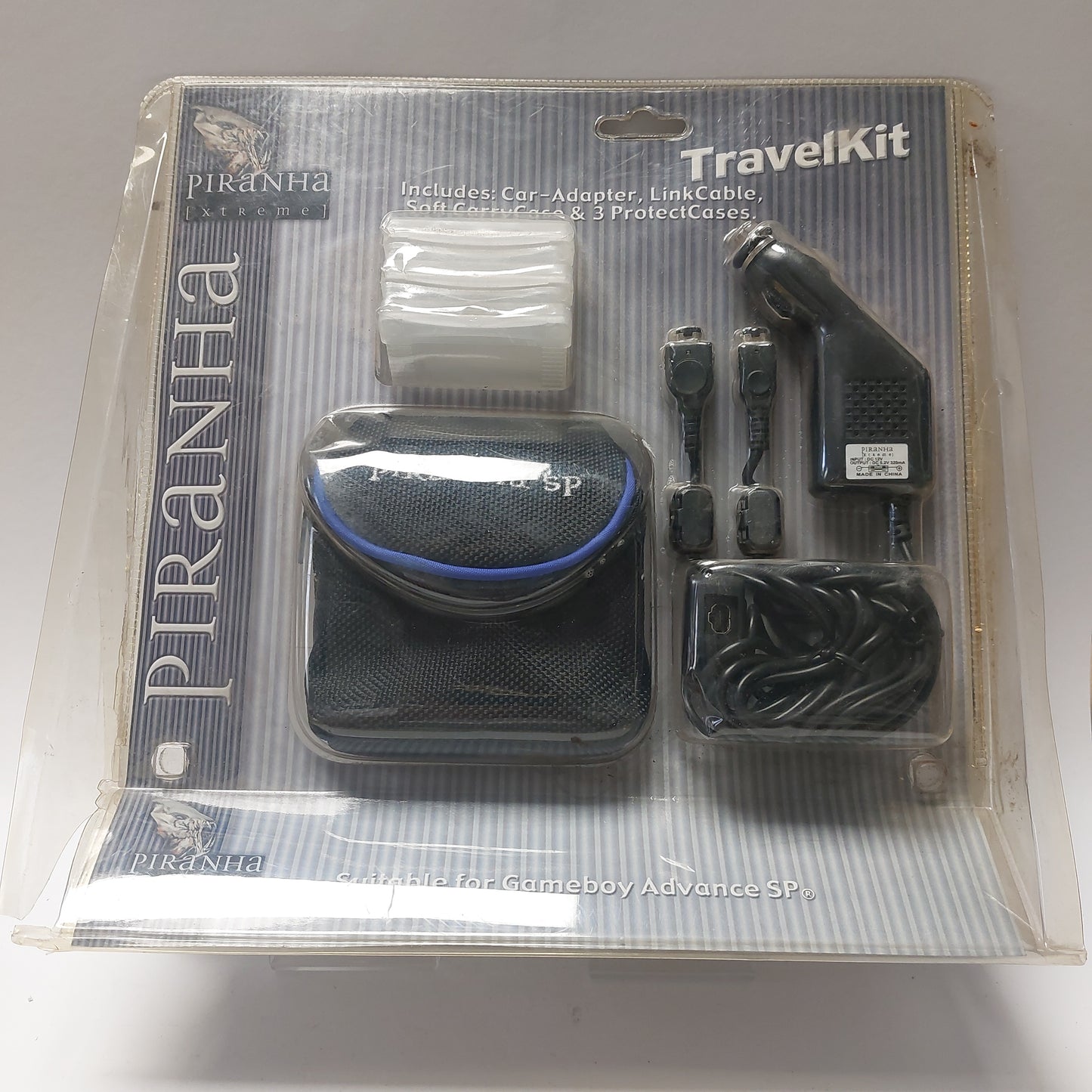 Piranha Xtreme Travelkit  Geseald For GBA SP