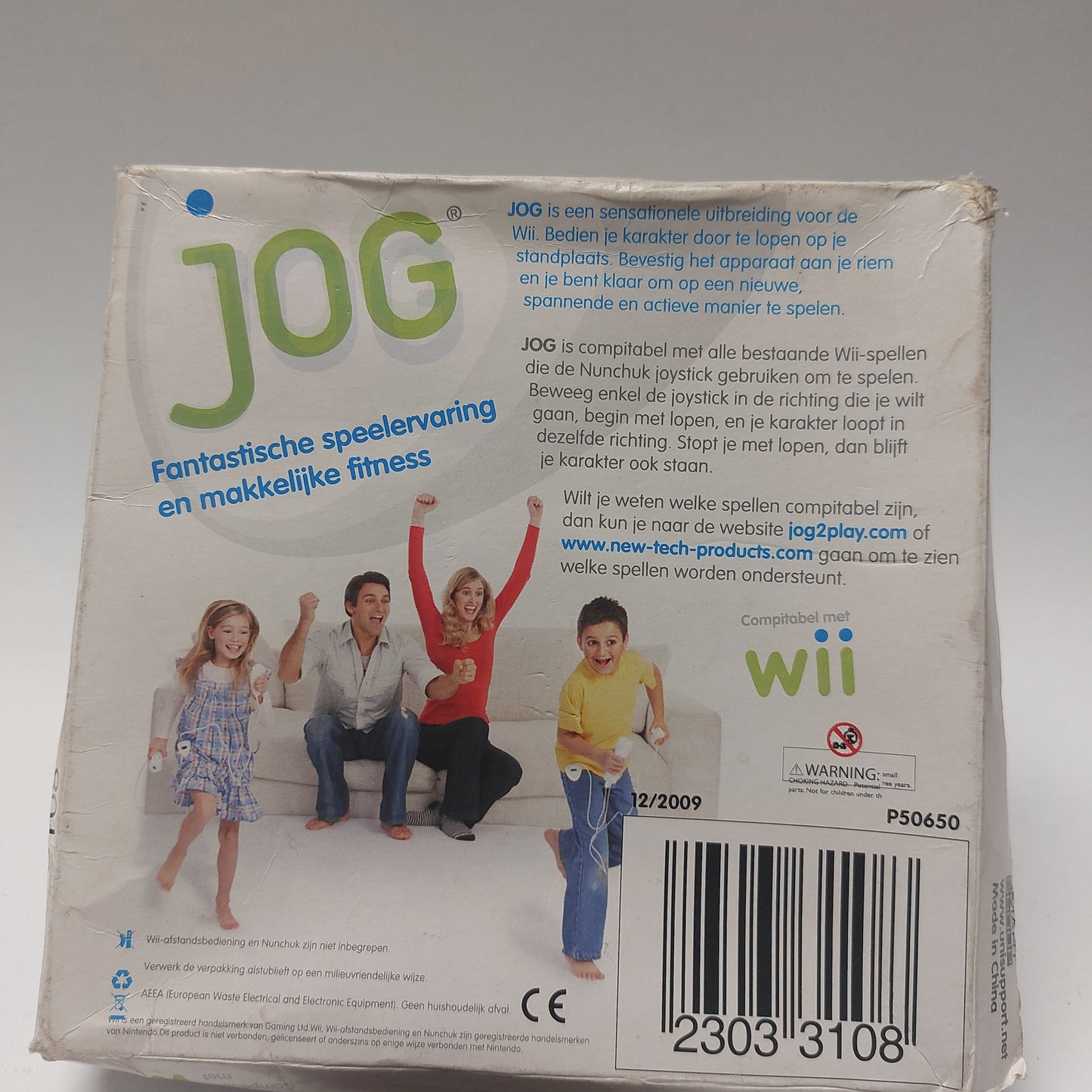 Jog Innovatieve Controler die Bewegingen Herkend Wii