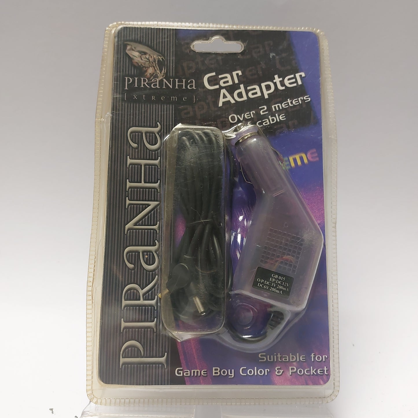 Car Adapter Piranha Game Boy Color