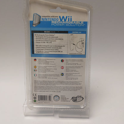Nintendo Wii Rechargeable Power Solution
